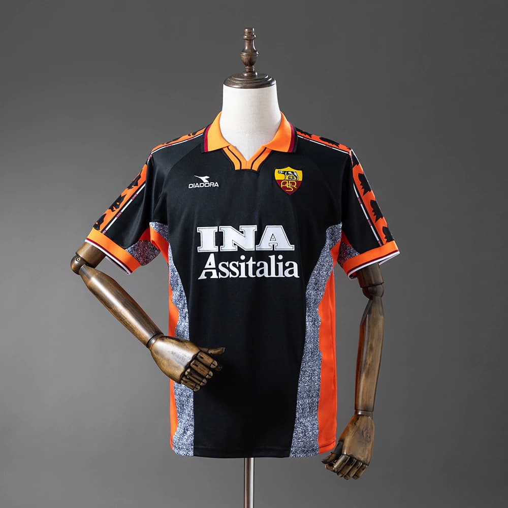AS Roma Masculino 98/99 Retro - Torcedor — imagem 1