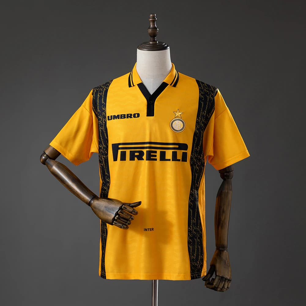 Retrô Inter de Milão Masculino 96/97 Third III - Torcedor — imagem 1