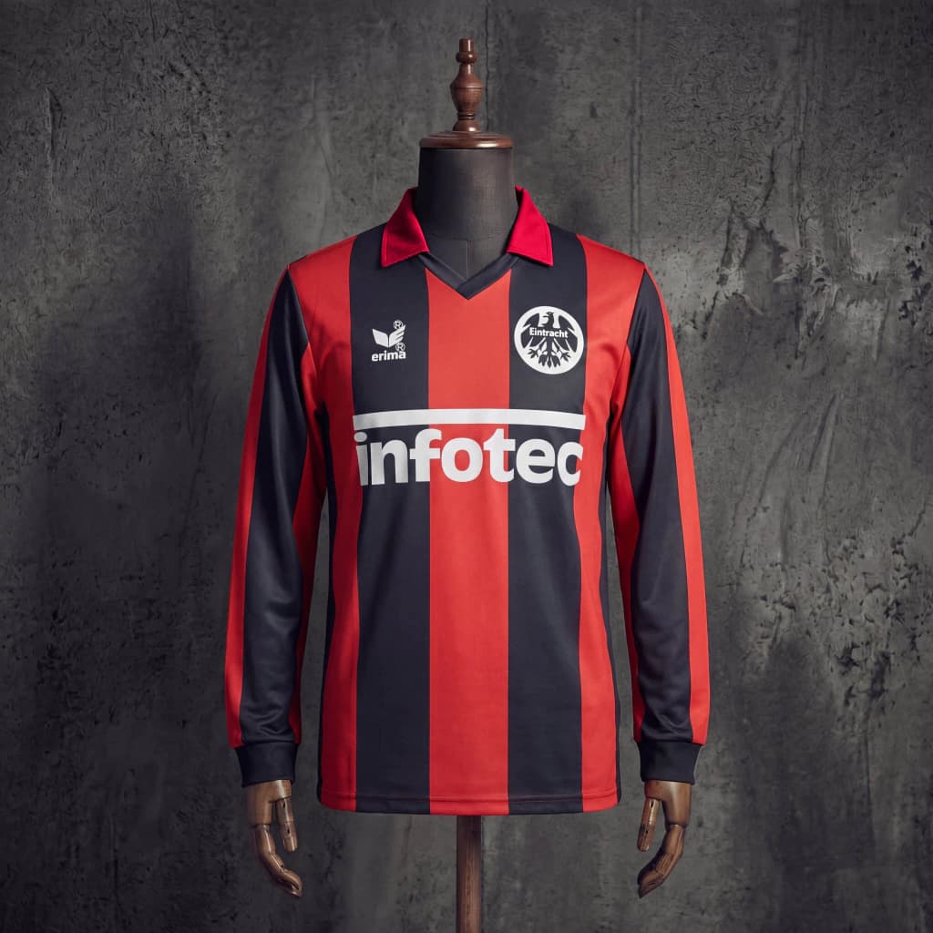 Eintracht Frankfurt Masculino 81/82 Retro - Torcedor — imagem 1